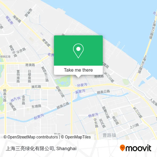 上海三亮绿化有限公司 map