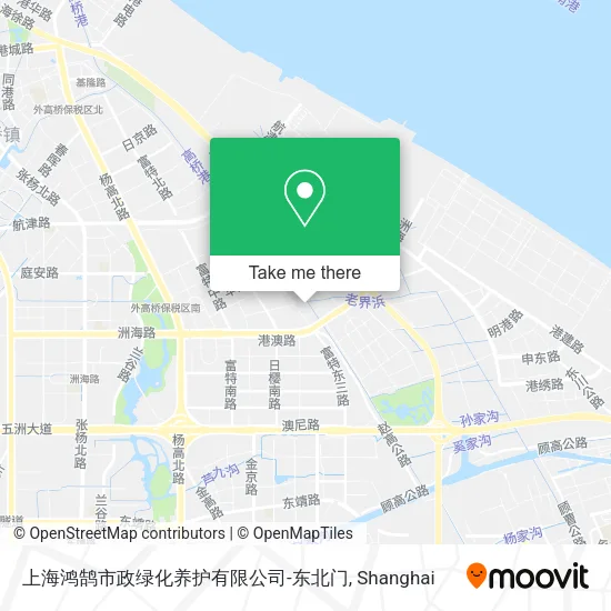 上海鸿鹄市政绿化养护有限公司-东北门 map