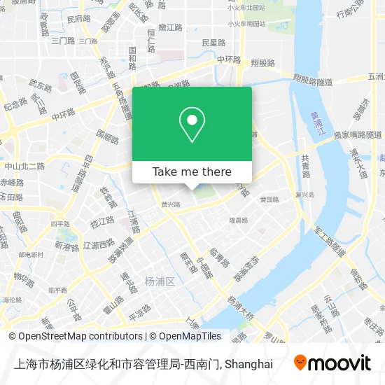 上海市杨浦区绿化和市容管理局-西南门 map