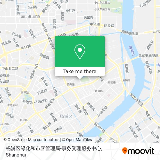 杨浦区绿化和市容管理局-事务受理服务中心 map