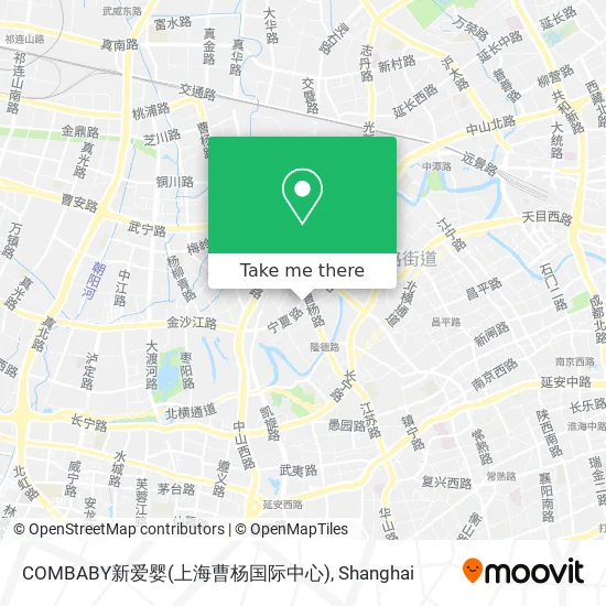 COMBABY新爱婴(上海曹杨国际中心) map