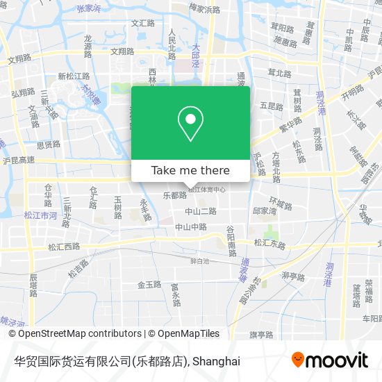 华贸国际货运有限公司(乐都路店) map