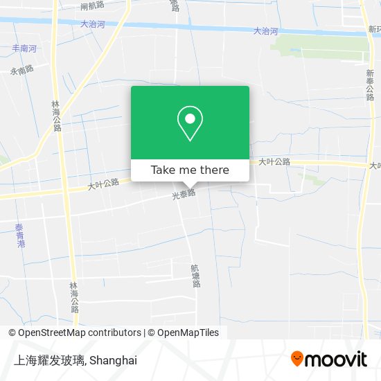 上海耀发玻璃 map