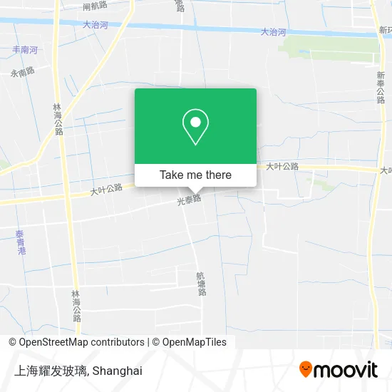 上海耀发玻璃 map