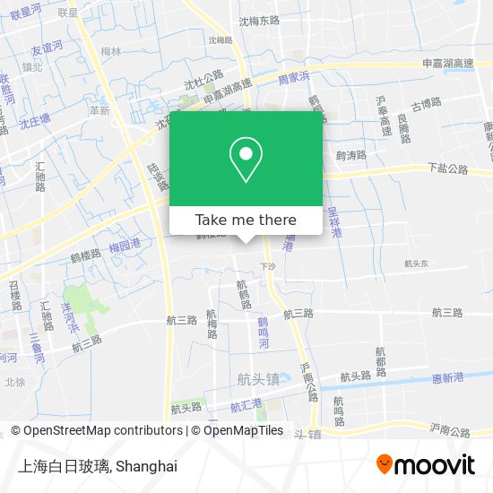 上海白日玻璃 map
