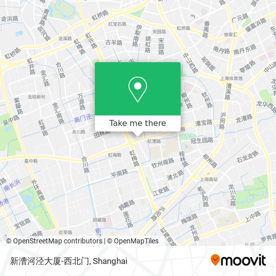 新漕河泾大厦-西北门 map