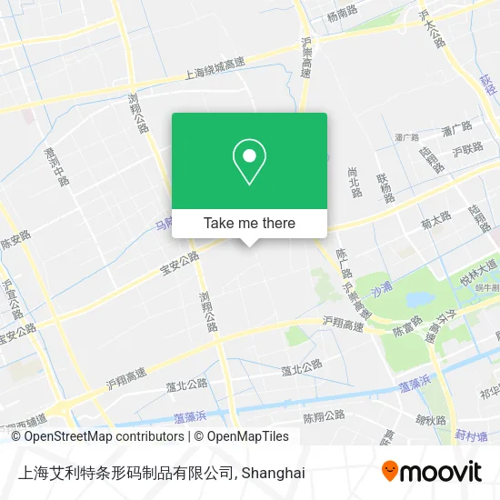 上海艾利特条形码制品有限公司 map
