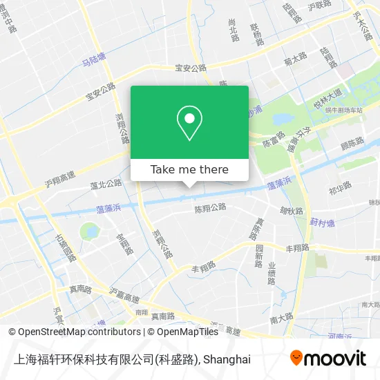 上海福轩环保科技有限公司(科盛路) map