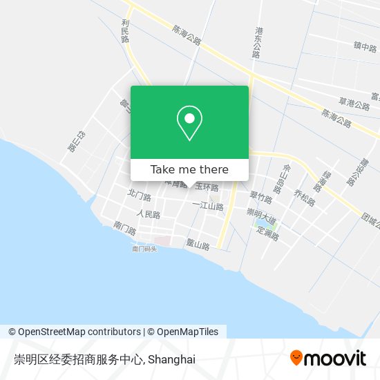 崇明区经委招商服务中心 map