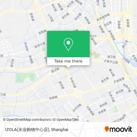 IZOLA(永业购物中心店) map