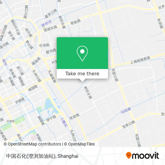 中国石化(澄浏加油站) map