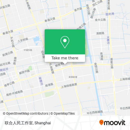 联合人民工作室 map