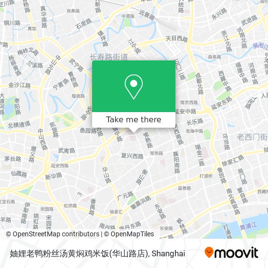 妯娌老鸭粉丝汤黄焖鸡米饭(华山路店) map