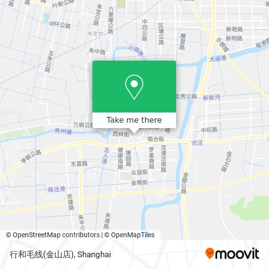 行和毛线(金山店) map