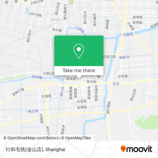 行和毛线(金山店) map