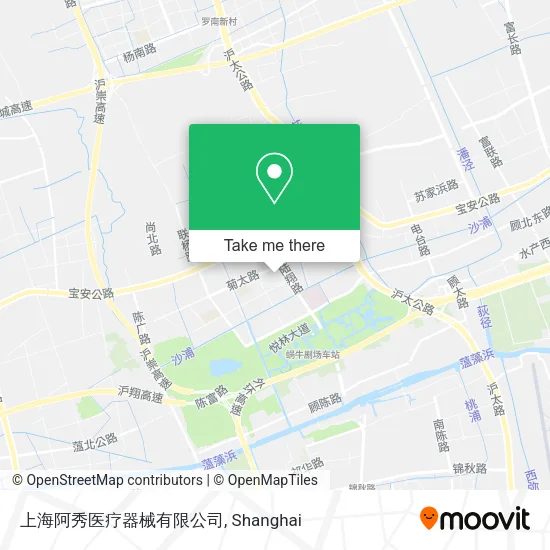 上海阿秀医疗器械有限公司 map