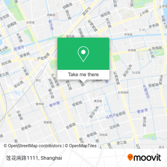 莲花南路1111 map