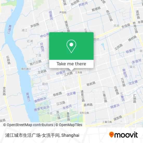 浦江城市生活广场-女洗手间 map