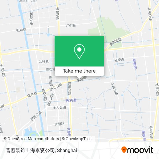 晋蓄装饰上海奉贤公司 map