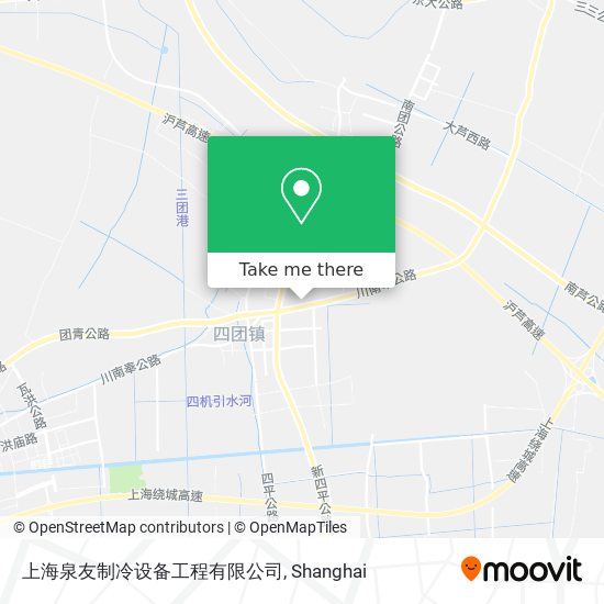 上海泉友制冷设备工程有限公司 map