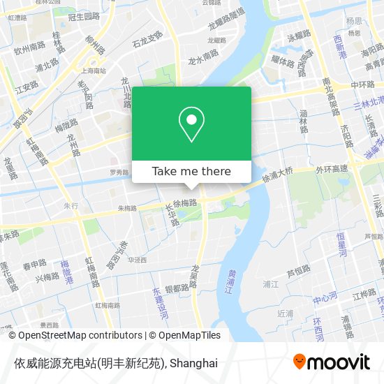 依威能源充电站(明丰新纪苑) map