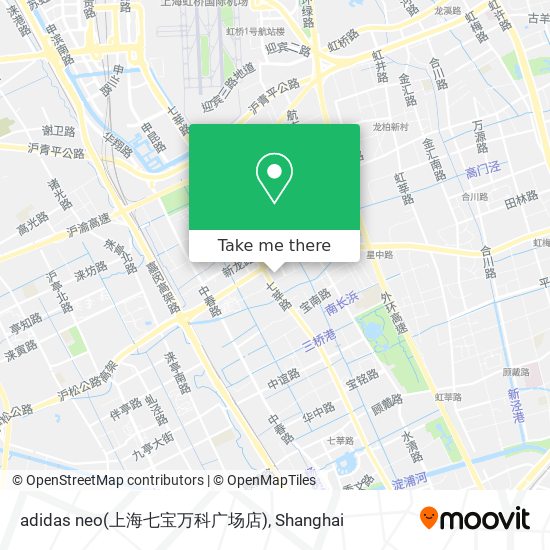 adidas neo(上海七宝万科广场店) map