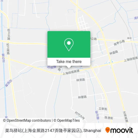 菜鸟驿站(上海金展路2147弄隆亭家园店) map