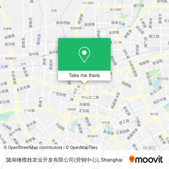 陇南橄榄枝农业开发有限公司(营销中心) map