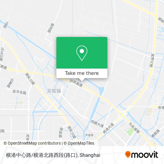 横港中心路/横港北路西段(路口) map