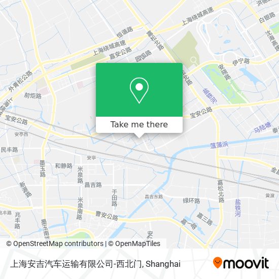 上海安吉汽车运输有限公司-西北门 map