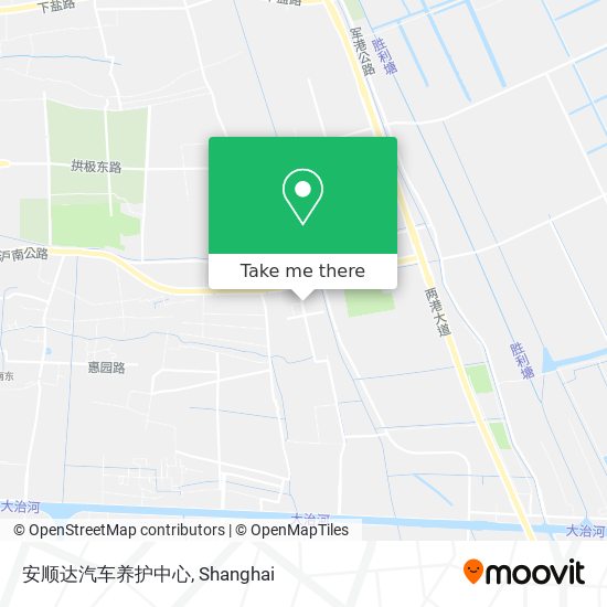 安顺达汽车养护中心 map