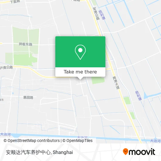 安顺达汽车养护中心 map