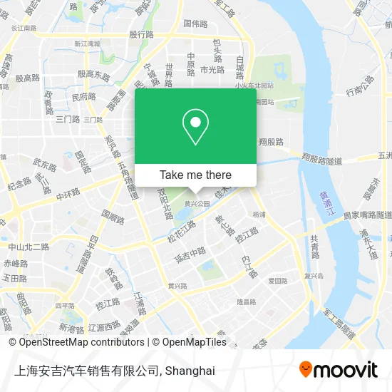 上海安吉汽车销售有限公司 map