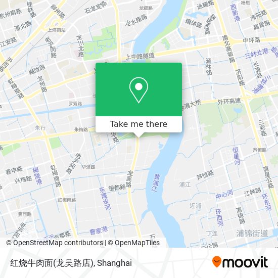 红烧牛肉面(龙吴路店) map