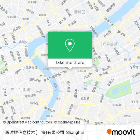 赢时胜信息技术(上海)有限公司 map