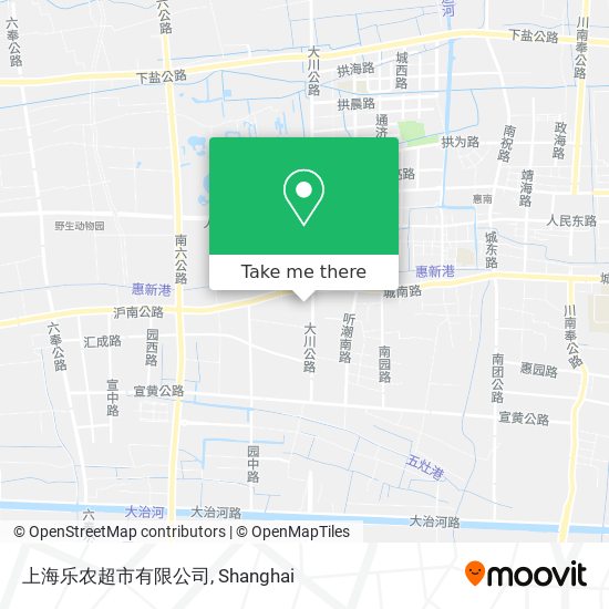 上海乐农超市有限公司 map
