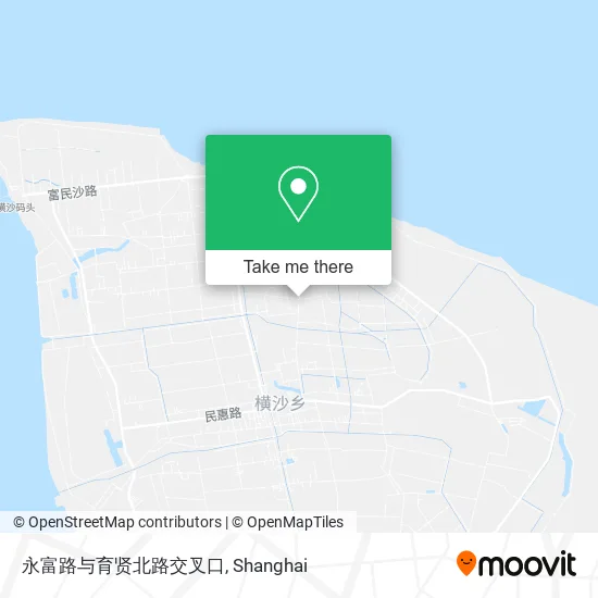 永富路与育贤北路交叉口 map