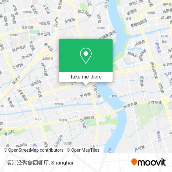 漕河泾聚鑫园餐厅 map