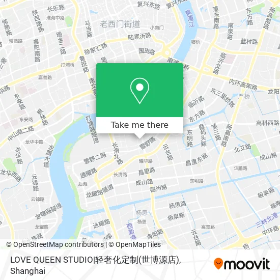 LOVE QUEEN STUDIO|轻奢化定制(世博源店) map