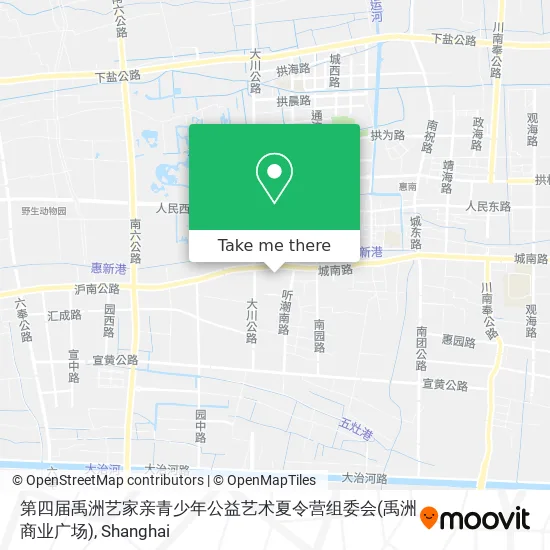 第四届禹洲艺家亲青少年公益艺术夏令营组委会(禹洲商业广场) map