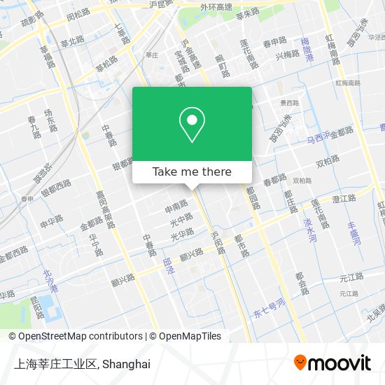 上海莘庄工业区 map