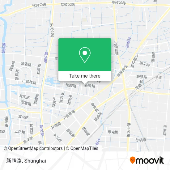 新腾路 map