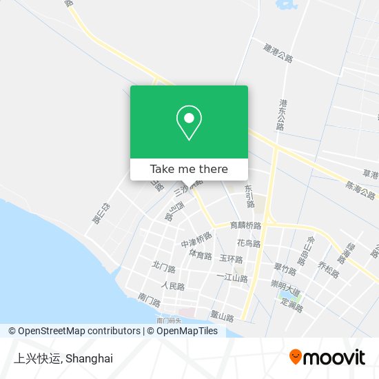 上兴快运 map