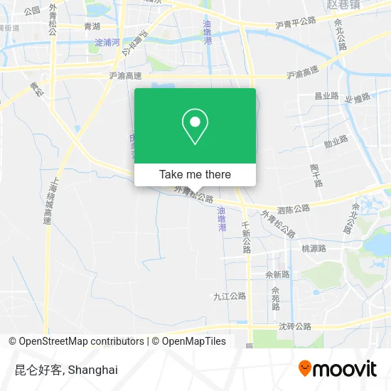 昆仑好客 map