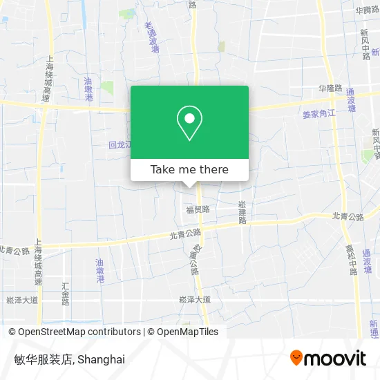 敏华服装店 map