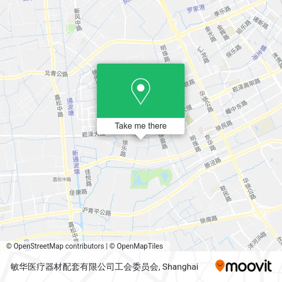敏华医疗器材配套有限公司工会委员会 map