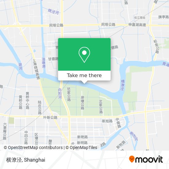 横潦泾 map