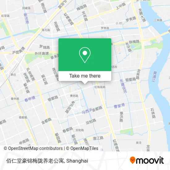 佰仁堂豪锦梅陇养老公寓 map