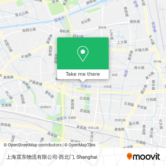 上海震东物流有限公司-西北门 map