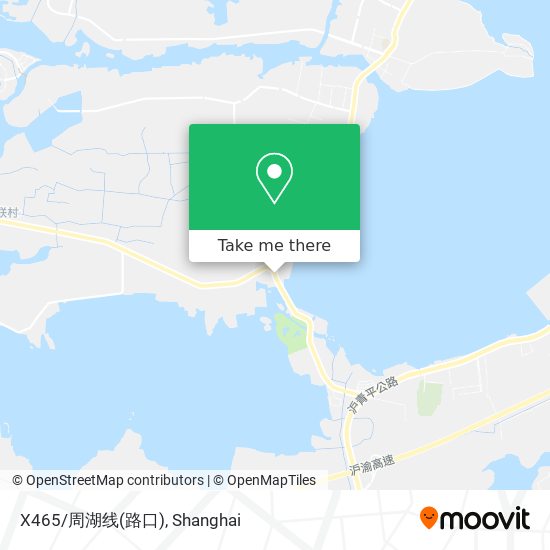 X465/周湖线(路口) map
